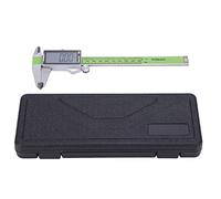 Fafeicy Calibrador Vernier Digital, 150mm, Acero Inoxidable, Precisión 0.01mm, Pantalla LED, Conversión mm/Pulgadas