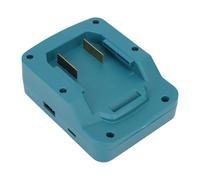 Fafeicy Cargador de Teléfono Inalámbrico Adaptador de Batería 15W Carga Inalámbrica Tipo C Puertos USB DC Compatible con Batería Parkside X20V PAP20A1 PAP20A3 PAP20B1 PAP20B3