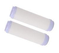 Fafeicy Cartucho de Repuesto de Filtro de Agua de 2 Uds, Filtro de Purificación de Bebidas con Protección de 3 Capas, Flujo Grande de 3500ml/min para Purificador de Agua de 10 Pulgadas
