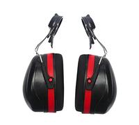 Fafeicy Casco de Seguridad Orejeras de Montaje Casco de Seguridad Orejeras Acoplables Protectores de Oídos con Reducción de Ruido para Construcción Fábrica de Tiro Carcasa de ABS