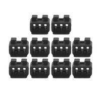 Fafeicy Cepillo de Boquilla de Silicona para Impresora 3D, 10 Piezas de Repuesto de Cepillo de Limpieza a Prueba de Altas Temperaturas para H2D