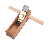 Fafeicy Cepillo de Madera Manual para Carpintería, Cepillo de Bloque para Recortar Madera de Palisandro Rojo con Hoja de Acero para herramientas.