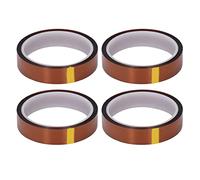 Fafeicy Cintas de Aislamiento de poliimida: Cintas Adhesivas Antistáticas de 4 Piezas con Alta Resistencia a la Temperatura Ideal para Transferencia de Calor Vinilo de de Longitud (Ancho 20 mm /