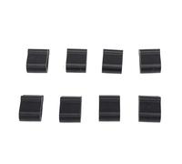Fafeicy Clips Protectores para Sartenes de Plástico Fáciles de Usar Barras de Tapa de Olla Accesorios de Levantador para Limpieza sin Esfuerzo, Conjunto de 8 8