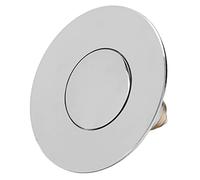 Fafeicy Colador de Drenaje de Fregadero de Acero Inoxidable con Filtro de Cesta Antiobstrucción para Orificios de Drenaje de 34-38 Mm, Filtro de de Rebote Tipo Empuje con Junta,