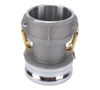 Fafeicy Conexiones Camlock, 3 Pulgadas Hembra 4 Pulgadas Macho DA Camlock Conexión de Manguera Latón Aluminio Acero Inoxidable, con Conexión Segura para Transferencia de Fluidos de