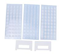 Fafeicy Congestras de 3 Capas de Tubas de Ensayo Desmontable, 50 Tubos Equipos de Laboratorio de 16 Mm, para la Química Laboratorio 11x25x11cm (50 hoyos)