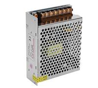 Fafeicy Conjunto de Salida DC24V Fuente de Alimentación Transformador de Aleación de Aluminio para la Luz LED y la Impresora 3D 120W 5A (S-120-24 (24V/5A/120W) AC100-240V)