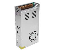 Fafeicy Conjunto de Salida DC24V Fuente de Alimentación Transformador de Aleación de Aluminio para la Luz LED y la Impresora 3D 120W 5A (S-500-24 (24V/20.8A/500W) AC110/220V ± 15%)