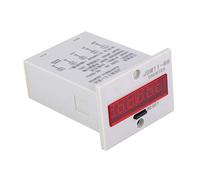 Fafeicy Contador Electrónico JDM11 6H, Transductor de relé de Conteo de Pantalla Digital LED de 6 Dígitos, con Fuerte Antiinterferencia, para Entrada de Señal de Interruptor de Proximidad (AC220V)