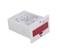 Fafeicy Contador Electrónico JDM11 6H, Transductor de relé de Conteo de Pantalla Digital LED de 6 Dígitos, con Fuerte Antiinterferencia, para Entrada de Señal de Interruptor de Proximidad (AC/DC24V)