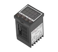 Fafeicy Contador Temporizador Digital con Pantalla de 4 Dígitos para | Multifunción, 100-240VCA, Entrada de Codificador Rotatorio, Memoria de Parada de Energía, Salida de Alarma por Relé