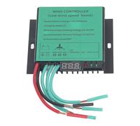 Fafeicy Controlador de Carga MPPT para Turbina Eólica 12V y 24V IP67 Impermeable con Auto Match y Indicador LED