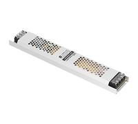 Fafeicy Controlador de Fuente de Alimentación LED de 200W, Fuente de Alimentación de Conmutación Impermeable IP68 AC 190-240V con Aleación de Aluminio de Alta Eficiencia (24V)