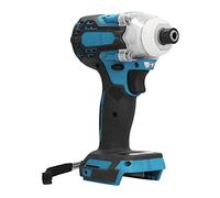 Fafeicy Controlador de Impacto sin Escobillas, Llave de Impacto Inalámbrica de 18V con par de 700N.m, Empuñadura de Goma con Luz LED para Mantenimiento de Reparación de Automóviles de