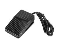 Fafeicy Controlador de Pedal con Interruptor de Pie, Interruptor Antideslizante, Mecanismo Ajustable, 250 V CA 10 A para Herramientas y Equipos de Control de Motores (Longitud de línea 1 metro)