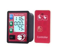 Fafeicy Controlador de Velocidad del Motor con Pantalla LCD, Regulador de Control Remoto para un Fácil Ajuste de Velocidad, Monitoreo de Corriente, Ideal para Diversas Necesidades de Control del Motor