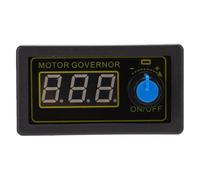 Fafeicy Controlador PWM Controlador de Velocidad del Motor CC 5V-30V 150W Pantalla Digital Interruptor Giratorio con Memoria para Aplicaciones Industriales de Aficionados (ZFX-MG)