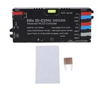 Fafeicy Controlador WLED Controlador Avanzado de Luz de Tira LED con Ethernet Sincronización de Música Efectos Dinámicos para Cine en Casa Sala de Juegos PC Plástico 129x50x23 Mm