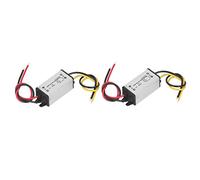 Fafeicy Convertidor Reductor de Voltaje, Convertidor de Reducción de Voltaje de Aleación de Aluminio de 8 V A 50 V A 5 3 A 15 W, 91% de Eficiencia IP68 de bajo Calor para Coche, Barco, Yate,