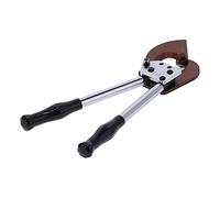 Fafeicy Cortador de Cables con Trinquete JA40, Herramienta de Corte Manual de Cables de Grado Industrial para Blindados de Cobre y Aluminio por Debajo de 300 Mm2, Resistente Ajustable de 13,8 X 3,9