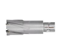 Fafeicy Cortador de Taladro Magnético, Broca Anular de Pared Delgada, Diseño de Doble Diente, Orificios de 50 Mm de Profundidad para Profesionales Metalúrgicos (30mm)