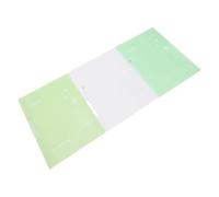 Fafeicy Cubierta de Informe con Clamp/Holder, Carpeta de PP Engrosada Transparente, Organizador de Archivos A4 de 3 Piezas para la Escuela, la Oficina y el Hogar