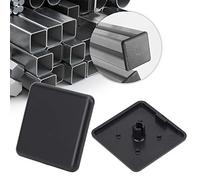 Fafeicy Cubierta de Tapa de Extremo de Tubo de Aluminio 2020, 50 Piezas de Tapa de Extremo Estándar de la UE Negra para Perfil de Aluminio de 20 X 20 Mm con Cubierta de de Nailon 3030 de 40 X 40 Mm,