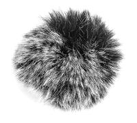 Fafeicy Cubierta Peluda de Micrófono, Parabrisas de Piel Artificial, Mini Tamaño para WM6 WM8 M1, Reduce el Ruido del Viento Al Aire Libre