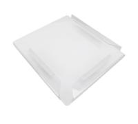 Fafeicy Cubierta Protectora Satelital de RV de los Vasos, Fácil Instalación de la Antena Transparente Cubierta Vasos para para SpaceXX V4
