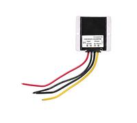 Fafeicy DC 12V 24V a 5V Convertidor Reductor Regulador de Voltaje de Aleación de Aluminio 150W 30A IP68 Disipación de Calor de Silicona para Motores de Cámaras de Navegación de Automóviles