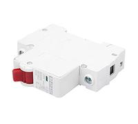 Fafeicy DC 250V Disyuntor de CC, 10A 1P MCB Solar (20A) | Protector de Fotovoltaico, Capacidad de Corte 10kA, Montaje en Riel DIN C45mm, Bobina de Extinción de , Contactos de