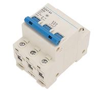 Fafeicy Descripción de Circuitos de Carcasa de Retardante Místico en Miniatura para el Edificio de Oficinas 400V DZ47 63, Capacidad de Ruptura Fuerte, para Instalación de Iluminación del Hogar