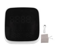 Fafeicy Detector de Calidad del Aire Interior HCHO Medidor de Humedad y Temperatura HCHO 3 en 1 con Sensor de Alta Precisión para Alquiler de Casas Nuevas en Oficinas en el Hogar