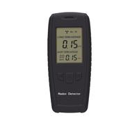 Fafeicy Detector de Radón Probador de Radón Portátil con Sensor de Tecnología de Iones 0 a 270 PCi L 1 Hora Primera Lectura LCD Unidades Duales para el Hogar, Oficina, Escuela, Hotel
