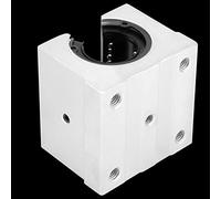 Fafeicy Diapositiva Lineal Abierta de Aleación de Aluminio, Bloque de Rodamiento de Rodillos de Precisión, SBR30UU 30 Mm, Hermoso Tratamiento de Oxidación de Superficie, Rendimiento Superior, Tiempo