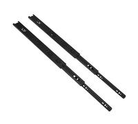 Fafeicy Diapositiva para Cajón con Rodamiento de Bolas de Extensión Completa de 16 Pulgadas, 1 par de Rieles de Gabinete de Montaje Lateral para Tocador de Escritorio de Dormitorio