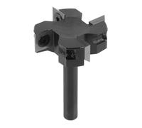 Fafeicy Diseño de Soldadura sin Costura del Enrutador de la Losa de la Losa de Carburo para Profesionales de Carpintería de Carpintería 8 Mm