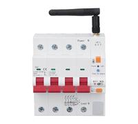 Fafeicy Disyuntor Inteligente 4P con Control Remoto y de Voz, Protección contra Fugas y Monitoreo en Tiempo Real para Seguridad en el Hogar, Corriente Nominal de 63 A, Capacidad de Ruptura de 6000 A