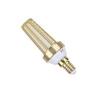 Fafeicy E14 Bulbo de Maíz LED Lámpara de Maíz Lámpara de Maíz 220V 950LM 360 ° Luminiscencia Sin Parpadeo con Energía de Transmisión de Seguridad (Luz cálida monocromática)