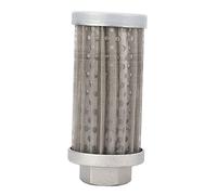 Fafeicy Elemento Filtrante de Aceite Filtro de Succión Hidráulica Pantalla 100㎡ Área de Filtración Flujo 25L/min para Maquinaria Generadora de Motor con Malla de Acero Inoxidable