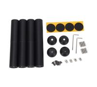 Fafeicy Elevador para Máquina de Grabado, Columna Elevadora, Elevadores de Metal, Juego de 8 Piezas con Base Antideslizante de Elevación Ajustable de 160 Mm para Grabadores TTS 55 TTS10