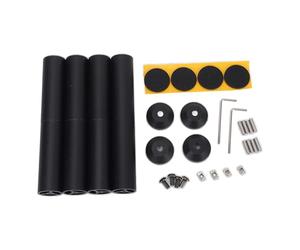 Fafeicy Elevador para Máquina de Grabado, Columna Elevadora, Elevadores de Metal, Juego de 8 Piezas con Base Antideslizante de Elevación Ajustable de 160 Mm para Grabadores TTS 55 TTS10