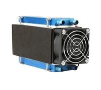 Fafeicy Enfriador Semiconductor, Aire Acondicionado Mini Peltier de 12 V, Dispositivo Eficiente de Disipación de Calor para Espacios Pequeños, Kit de Circulación de Agua (6 pines)