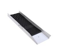 Fafeicy Equipo de Lavado de Oro, Caja de Esclusa de Minería Grande con Tapete de Goma, área de Lavado Ampliada para un Flujo de Material Constante, Diseño Portátil para Usuarios de Prospección Al