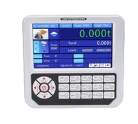 Fafeicy Escala de Cargador Electrónico, de Pesaje Industrial Digital con Alerta de Sobrecarga de Visualización LCD de 800x480, para la Logística de Minería de Construcción