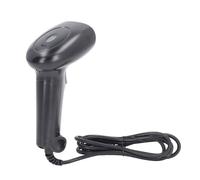 Fafeicy Escáner de Código de Barras, Lector de Código QR USB 1D 2D con Escaneo Automático de CPU de 32 bits para Supermercado, Almacén, Tienda, POS