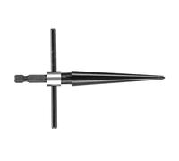 Fafeicy Escariador Cónico en Forma de T, Herramienta de Perforación Liviana de Acero Al Carbono con en T Extraíble, para Biselar Orificios Cónicos y Hundir Tornillos