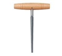Fafeicy Escariador de Orificios para Clavijas de Violín, Cónico 1:26, Herramienta Escariadora de Orificios para Clavijas con de Madera de Haya y Funda de Plástico para guitarra. (Escariador para