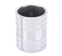 Fafeicy Escariador de Tuberías 45 Filos de Corte Herramienta de Desbarbado de Chaflán de Tubos de Acero de Aleación para Tubos de 1/4 a 1 3/8 Pulgadas para Cobre Acero Inoxidable